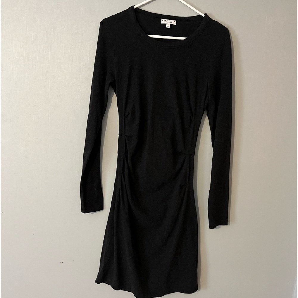 Cashmere blend sweater dress , long sleeve.